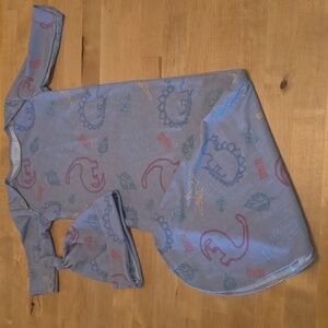 Toby Fairy 0-6 Month Hat And Gown Set